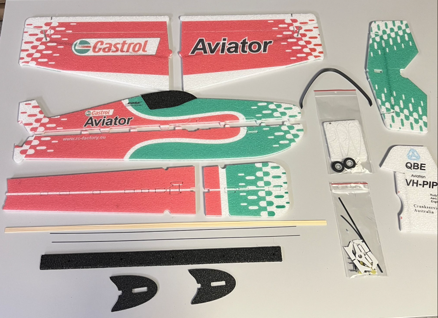 Edge 540 Castrol 800mm Rc Factory 